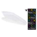 White Liberpee pee funnel – incl. storage pouch
